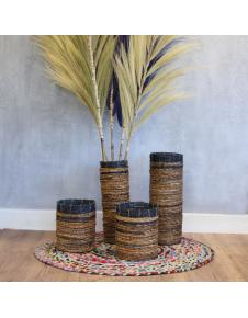 Seagrass Vase & Bins Set